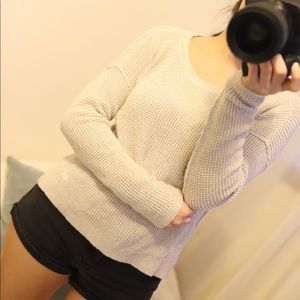 Beige hollister sweater